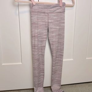 Athleta Girls Spacedye Leggings Medium 8/10